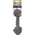 M-Pets Grey Duo Ball 28CM Örgü Oyuncak