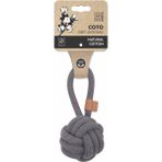M-Pets Grey Loop Ball 8cm Çekmeli Örgü Top Oyuncak