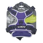 M-Pets Hiking Reflektörlü L Mor 45-95 cm Köpek Göğüs Tasması