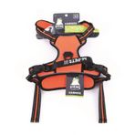 M-Pets Hiking Reflektörlü L Turuncu 45-95 cm Köpek Göğüs Tasması