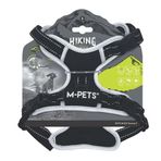 M-Pets Hiking Reflektörlü M Siyah Köpek Göğüs Tasması