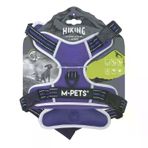 M-Pets Hıkıng Reflektörlü Soft Köpek Göğüs Tasması Mor Xl