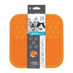 M-Pets Lecca 21x21 cm M Turuncu Kedi ve Köpekler İçin Yavaş Beslenme Ödül Matı