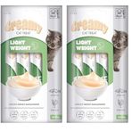 M-PETS LIGHT WEIGHT FONKSİYONEL CREAMY KEDİ ÖDÜLÜ 4X15GR (2 paketi)