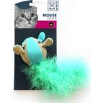 M-Pets Mouse Kedi Oyuncağı Tüylü Fare 17x7x4 Cm