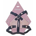M-Pets Origami Reflektörlü L Pembe 37-81 cm Göğüs Tasması