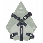 M-Pets Origami Reflektörlü L Yeşil 37-81 cm Köpek Göğüs Tasması