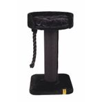 M-Pets Panther Premium Liana Tırmalama Tahtalı Kedi Ağacı 55x55x96cm (Siyah)