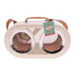 M-Pets Radio 50.2x23.5x31.3 cm Beyaz Kedi Taşıma Çantası
