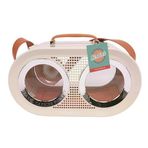 M-Pets Radio 50.2x23.5x31.3 cm Beyaz Kedi Taşıma Çantası