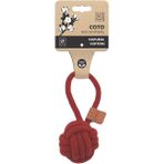 M-Pets Red Loop Ball 6,5cm Çekmeli Örgü Top Oyuncak
