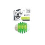 M-Pets Şeffaf Top 6.7 cm Yeşil Köpek Oyuncağı
