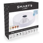 M-Pets Smarto M900 Soğutuculu Otomatik Mama Kabı 6 Bölmeli - Beyaz
