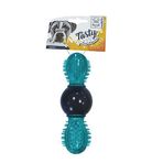 M-Pets Uranus Kauçuk Ödül Hazneli 16.5x6x6 cm Mavi Köpek Oyuncağı