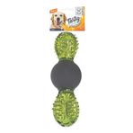M-Pets Uranus Kauçuk Ödül Hazneli 16.5x6x6 cm Yeşil Köpek Oyuncağı