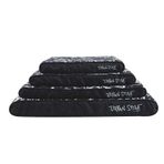 M-Pets Urban Style Contempo Cushion 95x65x9 cm L Siyah-Beyaz Kedi ve Köpek Yatağı