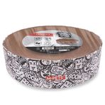 M-Pets Urban Style Freestyle 41x10 cm Siyah-Beyaz Karton Tırmalama Tahtası