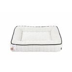 M-Pets Warm Hug 80x65x20 cm L Beyaz Kedi ve Köpek Yatağı