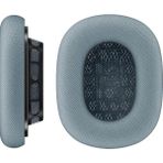 M.TK Moveteck Airpods Max ile Uyumlu Kulaklık Pedi Süngeri Yastığı + Takma Aparatı 2in1 Set - Mavi