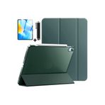 m.tk moveteck Huawei MatePad 11.5/11.5s/Air 11.5 inç ile Uyumlu Smart Standlı Kılıf, Ekran Koruyucu Cam, Kalem Set, Yeşil