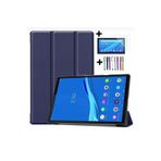 M.TK moveteck Huawei Matepad Se 10.4 Inç Tablet Uyumlu Kılıf Smart Akıllı Ince Kapak +9h Nano Cam+tablet Kalem Set, Lacivert, Tek Ebat, matepadSE-Smart-Set-lacivert
