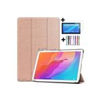 M.TK moveteck Huawei Matepad Se 10.4 Inç Tablet Uyumlu Kılıf Smart Akıllı Ince Kapak +9h Nano Cam+tablet Kalem Set, Rose Gold, Tek Ebat, matepadSE-Smart-Set-rose