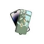 m.tk moveteck iPhone 14 Pro Kılıf, Kamera Lens Korumalı, Manyetik Magsafe, Kablosuz Şarj Uyumlu, Yeşil