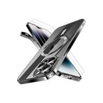 m.tk moveteck iPhone 14 Pro Max ile Uyumlu Kılıf, Kamera Koruma, Parmak İzi Bırakmaz, Çizilmez, Kablosuz Şarj, MagSafe, Siyah