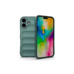 M.TK moveteck İphone 16 Kılıf Kamera Korumalı Kabartmalı Yumuşak Renkli Silikon Kapak içi Kadife Lansman iz Yapmaz, Koyu Yeşil, Tek Ebat, optimum-ip16-yeşil