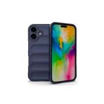 M.TK moveteck İphone 16 Kılıf Kamera Korumalı Kabartmalı Yumuşak Renkli Silikon Kapak içi Kadife Lansman iz Yapmaz, Lacivert, Tek Ebat, optimum-ip16-lacivert