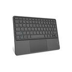 m.tk moveteck Kablosuz Bluetooth Touchpad Klavye, Tablet Telefon iPad ile Uyumlu, Siyah