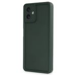 M.TK moveteck Samsung Galaxy A06 Kılıf Yumuşak Renkli Lansman Silikon Kamera Korumalı Çıkıntılı Kenarlı 3d coffe, Koyu Yeşil, Tek Ebat, viera-a06-yeşil
