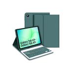 m.tk moveteck Samsung Galaxy Tab A9 + Plus 11 inç SM-X210 Bluetooth Klavyeli KlavyeLİ Kılıf Türkçe Q