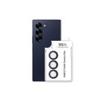 M.TK moveteck Samsung Galaxy Z Fold 6 Uyumlu Uygulama Aparatlı ARsafir Kamera Lens Koruyucu Cam Kamera Koruma Camı, Mavi, Tek Ebat, CL-11-fold6-mavi