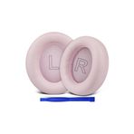 m.tk moveteck Soundcore Life Q30 Life Q35 ile Uyumlu Kulaklık Pedi Süngeri Yastığı + Takma Aparatı 2in1 Set