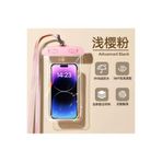 m.tk moveteck Su Geçirmez Telefon Kılıfı, Tüm Cihazlar ile Uyumlu, Pembe, Şeffaf, IPX8 Waterproof