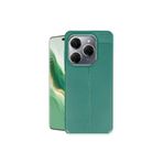 M.TK moveteck Tecno Spark 20 Pro Kılıf Kamera Çıkıntılı Korumalı Deri Görünümlü Dikiş Desenli Silikon Mat Kapak, Koyu Yeşil, Tek Ebat, autofocus-spark20pro-yeşil