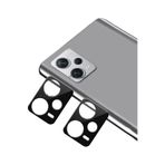 m.tk moveteck Xiaomi Redmi Note 12 Pro 5G ile Uyumlu Kamera Lens Koruyucu, Cam, Siyah Çerçeveli