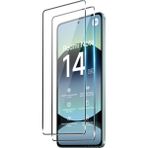 M.TK Moveteck Xiaomi Redmi Note 14 Ekran Koruyucu 9h Temperli Cam Şeffaf Passifik Kırılmaz Ekran Camı