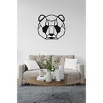 M ve c Concept Panda Metal Duvar Panosu - Siyah