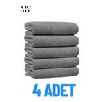 M.Y. TASO 4 Adet Mikrofiber Kalın Leke Bırakmaz Araç Yıkama Kurulama Oto Cila Cam Temizlik Havlu Bez 40x40 cm