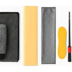 M.Y. Taso 6'lı Mikrofiber PRO Oto Yıkama Seti Kurulama Bezi Cam Bezi Güderi Oto Eldiven Oto Sünger Detay Fırçası