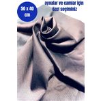 M.Y. TASO Oto Yıkama Araba Gri Mikrofiber Oto Cam Ve Ayna Temizlik Bezi 40*50 Mikrofiber Sihilir Bez 1 Adet