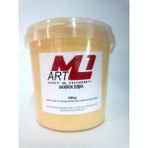 M1 Art Akrilik Boya 1 kg 10 Renk Seçeneği Ahşap Tuval Seramik Duvar Taş - Açık Turuncu