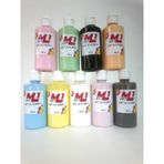 M1 Art Akrilik Boya 140gr --9 Renk Seçeneği Gri siyah