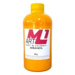 M1 Art Akrilik Boya 500 gr Ahşap Tuval Seramik Duvar taş - Turuncu