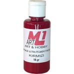 M1 Art Epoksi Ultra Pigment Pasta 50GR - Opak & Transparan Sıvı Pigment Boya - Kırmızı