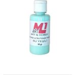 M1 Art Epoksi Ultra Pigment Pasta 50GR - Opak & Transparan Sıvı Pigment Boya - Su Yeşili