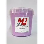 M1 Art Su Bazli Vernikli Ipek Soft Yenileme Boyasi Lıla 1000.Ml-Mobilya,Cam,Mermer,Beyaz Esya,Fayans,Seramik,Parke