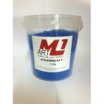 M1 Art Toz Pigment Boya Mavı 1.Kg -Epoksi Recine-Poliuretan Recine-Polyester Recine-Mum Boyasi